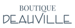 Boutique Deauville logo in stylish blue font.