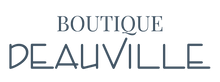 Boutique Deauville logo in stylish blue font.