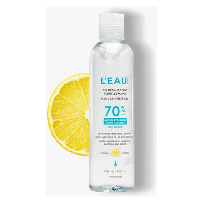 Lemon Scent Sanitizer Gel L'Eau Swiss Boutique Deauville