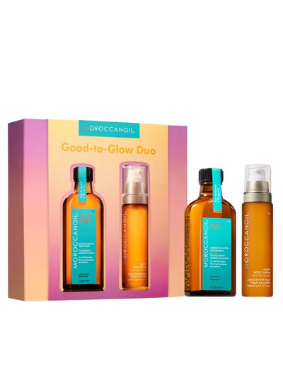 Moroccanoil Good-to-Glow Hair Treatment Set