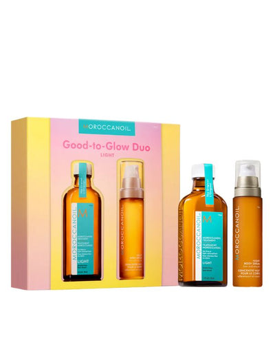 Moroccanoil Good-to-Glow Light Hair Treatment Set