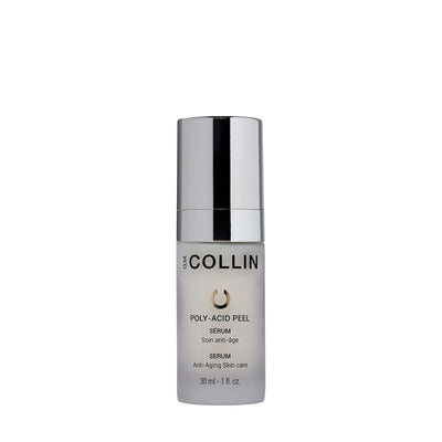 Poly-acid Peel Serum by Collin, 30ml bottle for anti-aging and skin rejuvenation.