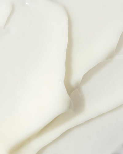 Close-up of creamy texture of Vivier Radiant Eye Contour Cream, showcasing its lightweight and hydrating formula.