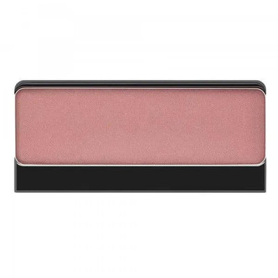 Malu Wilz Blush compact displaying a finely milled powder in a soft pink shade for a natural glow.