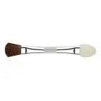 Blush and Eyeshadow Box Brush with dual-ended design for precise application of makeup products.