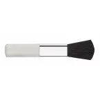Malu Wilz Blush Box Brush with synthetic bristles for precise blush and powder application. Durable handle for long-lasting use.
