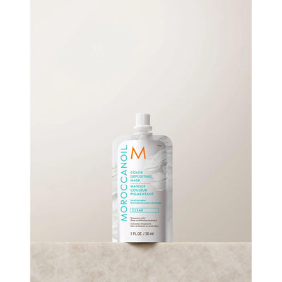 Moroccanoil Color Depositing Mask 30ml for deep conditioning and vibrant hair color enhancement.