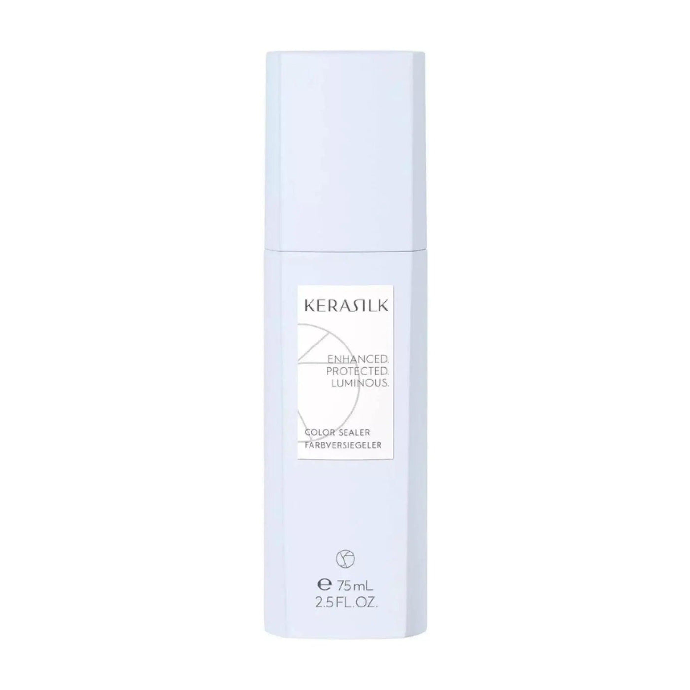 Kérastase Color Sealer, 75ml bottle for enhancing and protecting color-treated hair, promoting shine and vibrancy.
