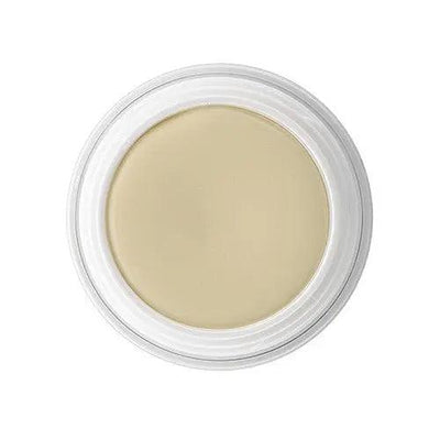 Malu Wilz Concealer Cream in a clear jar showing creamy beige product inside.