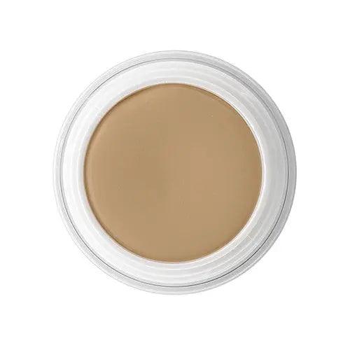 Malu Wilz Concealer Cream in a clear jar, showcasing a smooth, beige shade for flawless skin application.