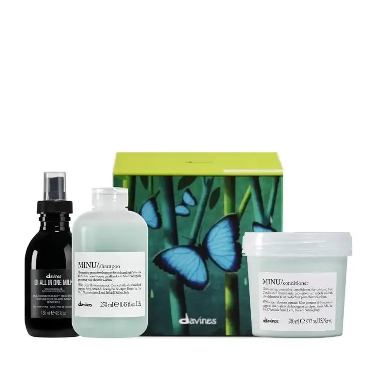 Davines MINU Holiday Set - Tropical Enchanted Forest