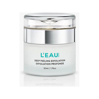 Deep peeling exfoliation cream in a 50ml jar, designed for gentle yet effective cleansing of pores.