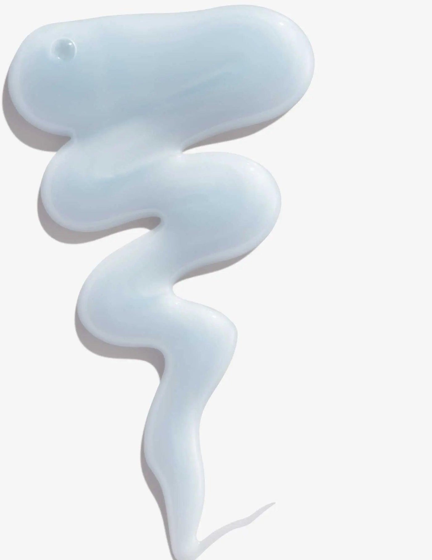 Light blue cream texture of Redken Extreme Bleach Recovery Shampoo for damaged hair repair.