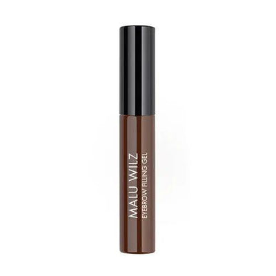 Malu Wilz Eyebrow Filling Gel in 8ml packaging for defined, voluminous eyebrows in natural color.