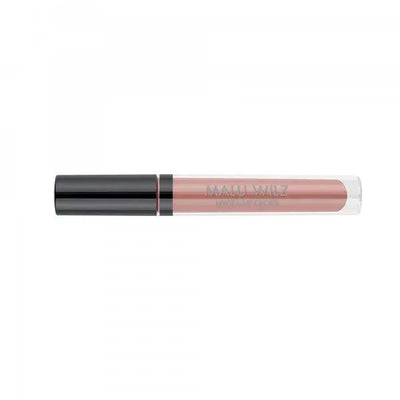 Malu Wilz Hydra Lip Gloss 3.5ml in clear tube with black cap, offering a hydrating, glossy finish for lips.