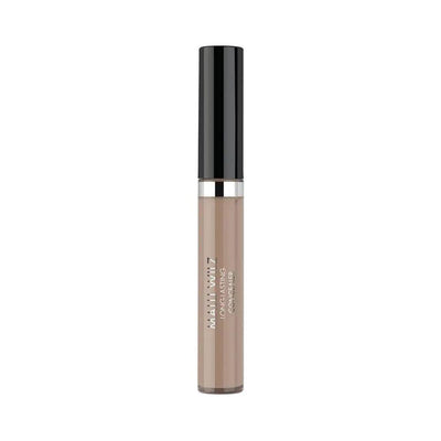 Malu Wilz Long-Lasting Concealer (7ml) in a sleek tube, offering flawless coverage for a radiant complexion.