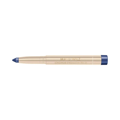 Malu Wilz Long-Lasting Eyeshadow Pen in blue, easy-to-use makeup for vibrant, crease-resistant color.