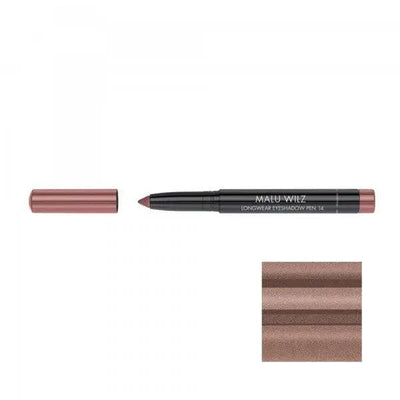 Malu Wilz Long-Lasting Eyeshadow Pen in brown shade, featuring a convenient pen design for easy application.