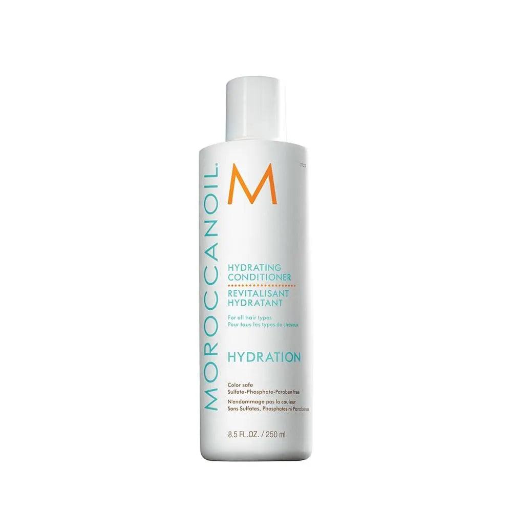 Moroccanoil Hydrating Conditioner 250ml for all hair types, perfect for adding moisture and shine.