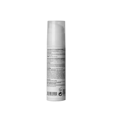 Back view of Olaplex No.9 Bond Protector Nourishing Hair Serum bottle showing product details and ingredients.
