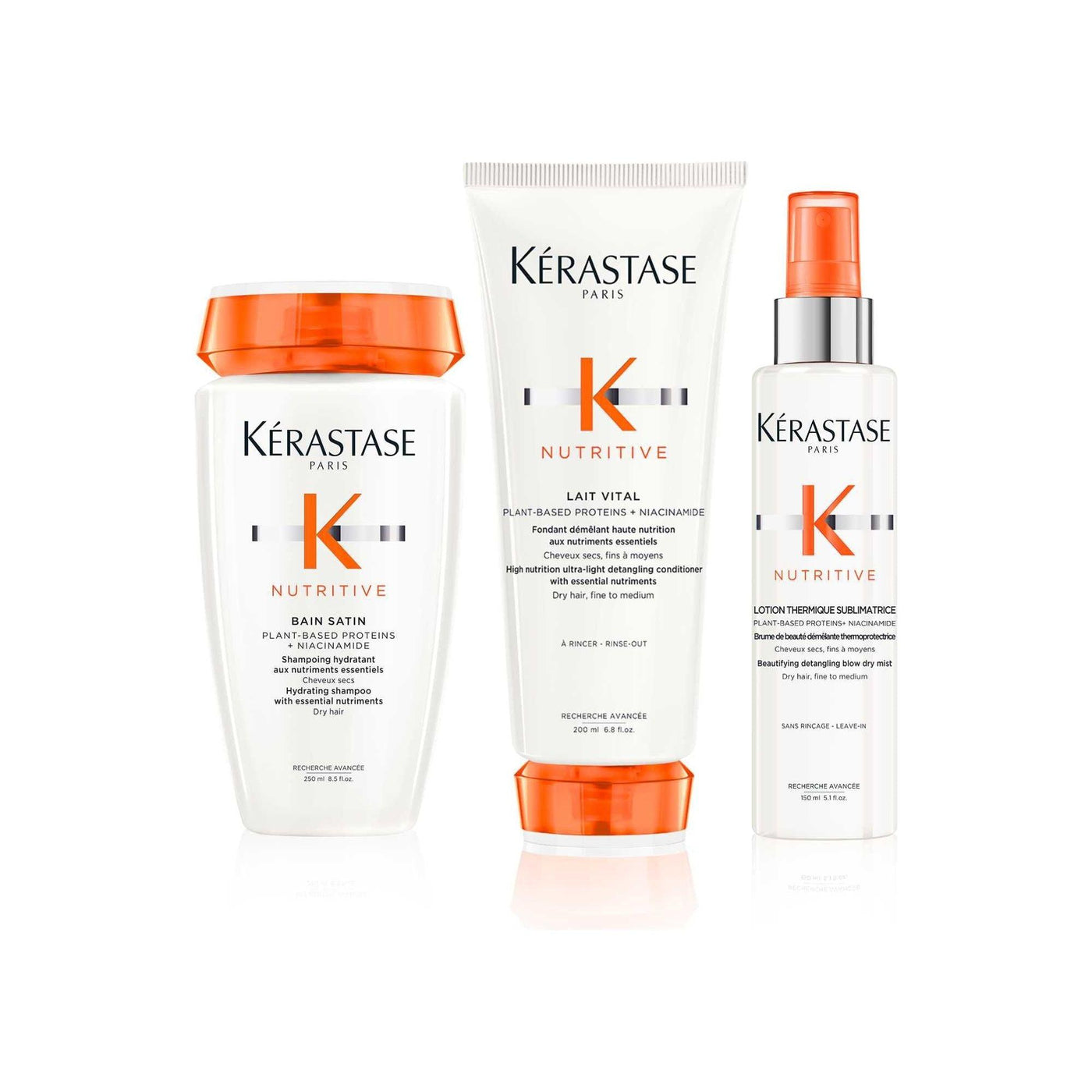 Nutritive: Moisturizing Routine For Fine To Medium Hair Kérastase Boutique Deauville