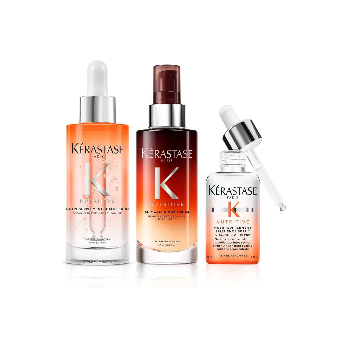 Nutritive: Trio Of Super Serums For Dry Hair Kérastase Boutique Deauville