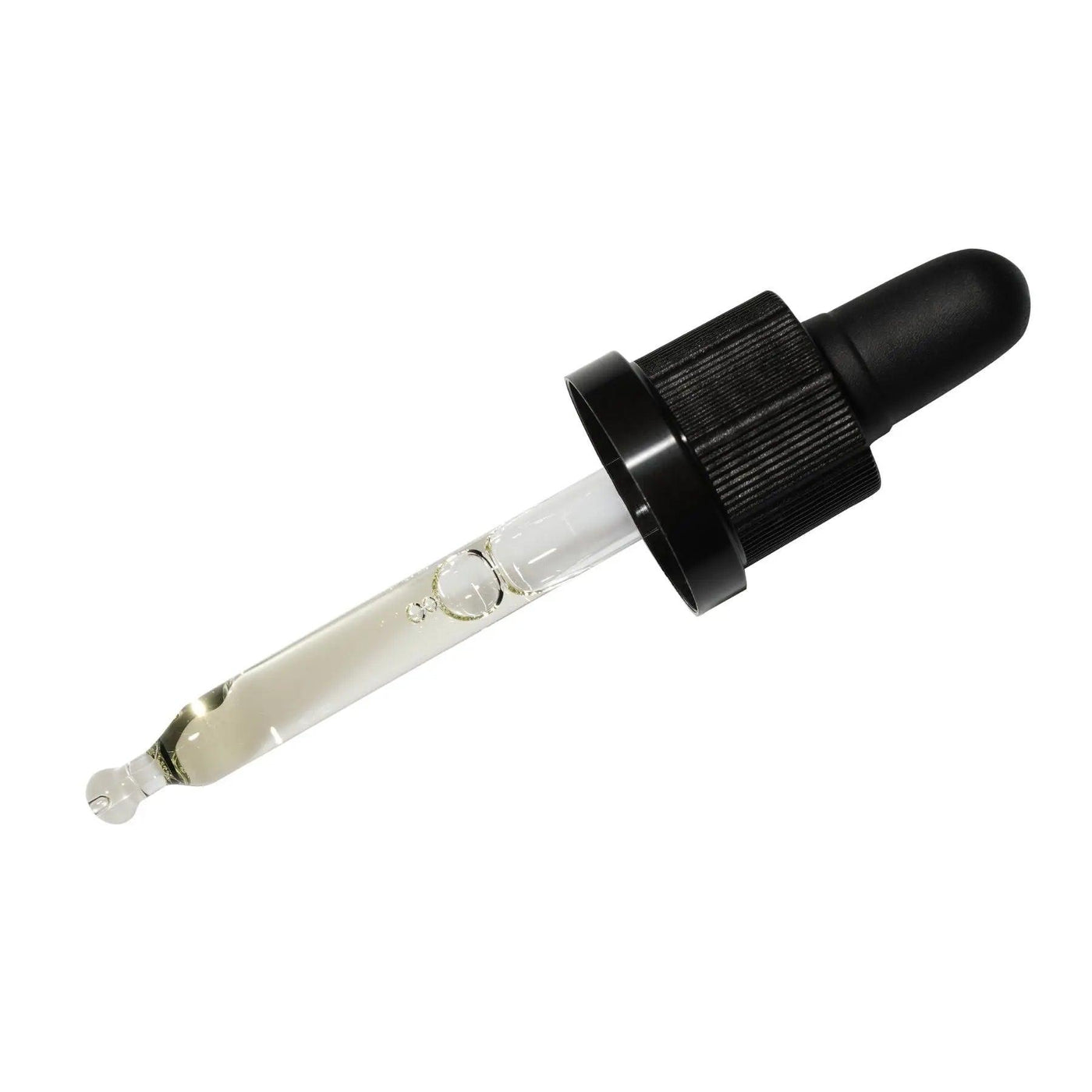 Serum C20 dropper with clear oleo-serum for radiant, youthful skin enriched with vitamin C and organic oils.