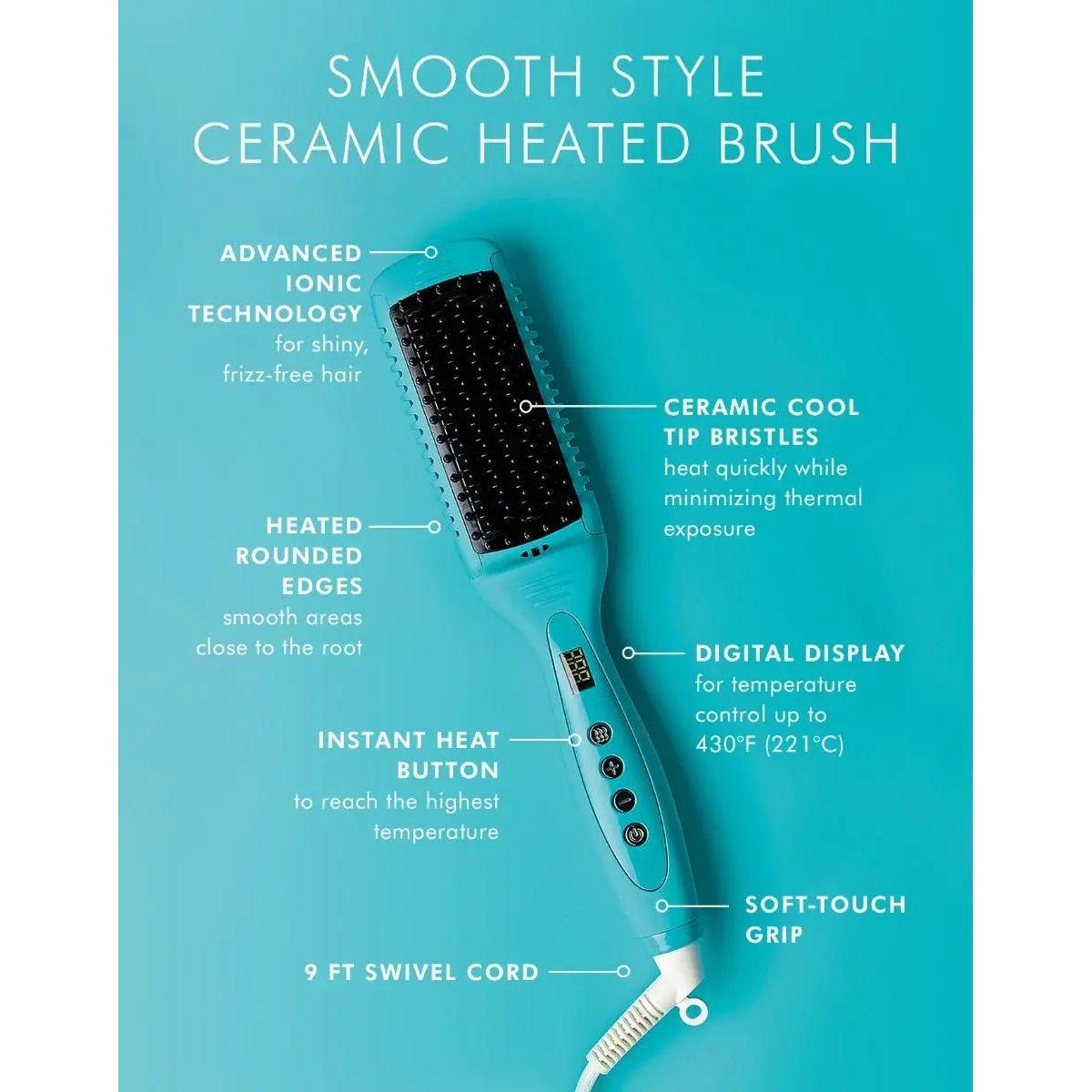 Moroccanoil Smooth Style Ceramic Heated Brush Moroccanoil Boutique Deauville