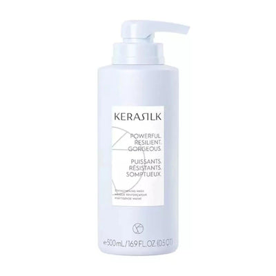 KERASTASE Strengthening Mask bottle for powerful, resilient hair care in nourishing formula, 500ml size.