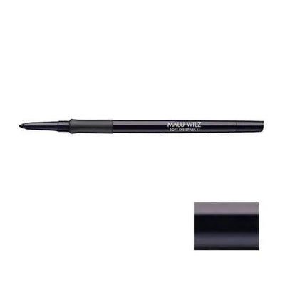 Malu Wilz Stylo Yeux Doux soft eyeliner pencil in black, showcasing its sleek design and precise application tip.