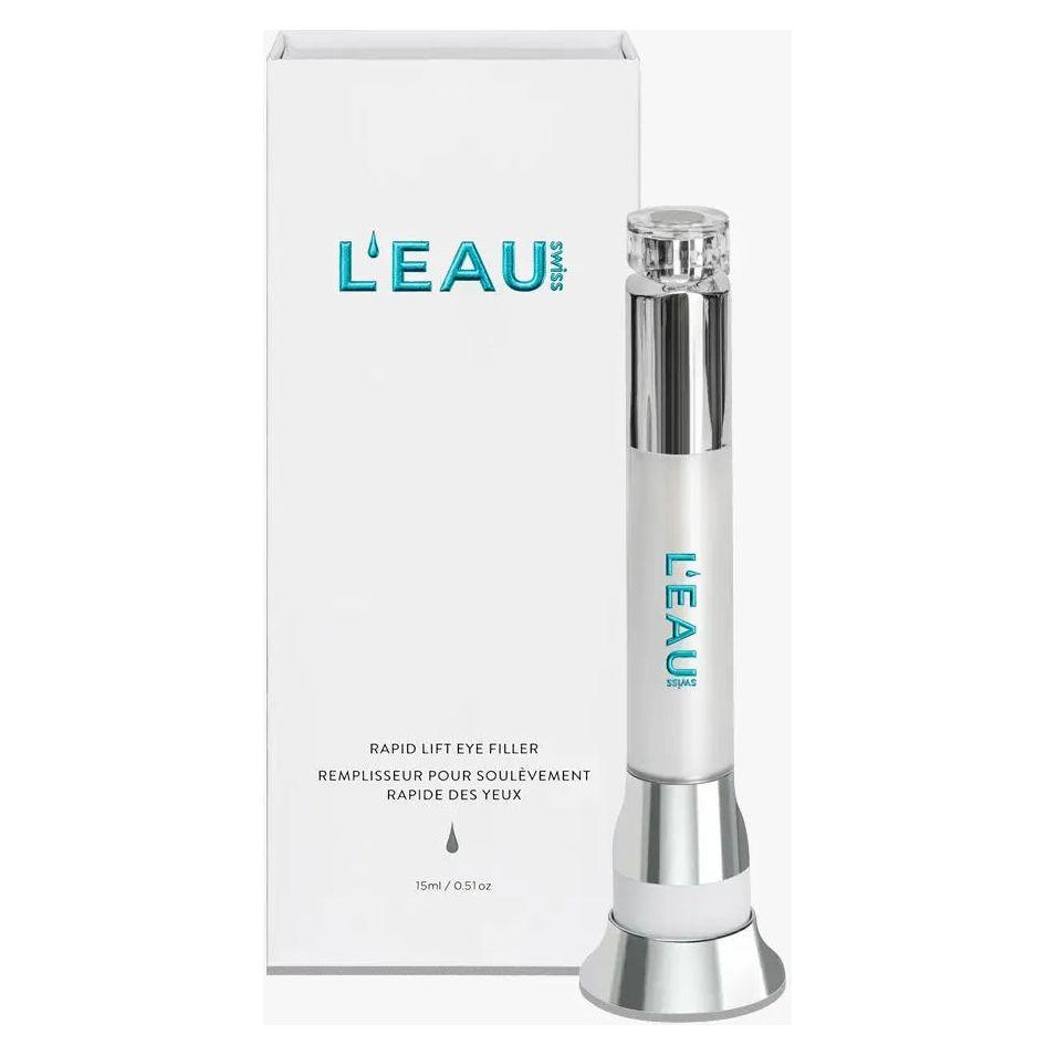 Syringe instant eye filler by L’Eau Swiss for reducing wrinkles and fine lines around the delicate eye area.