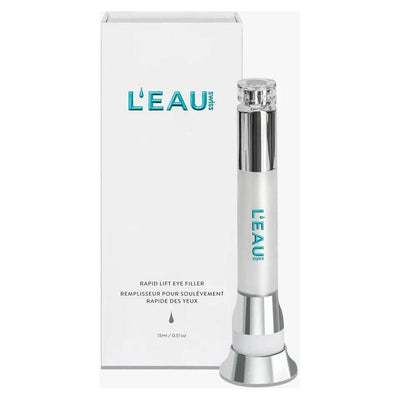 Syringe instant eye filler by L’Eau Swiss for reducing wrinkles and fine lines around the delicate eye area.