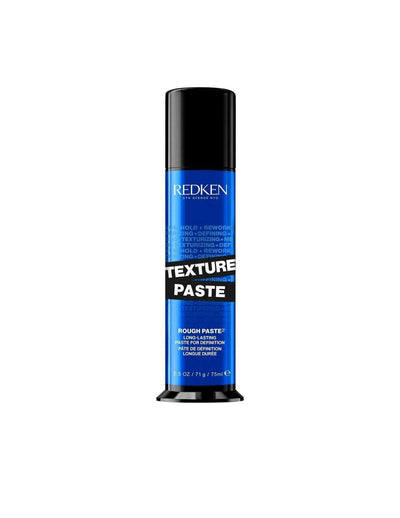 Redken Texture Paste for versatile styling, providing texture, definition, and flexible hold for all hair types.