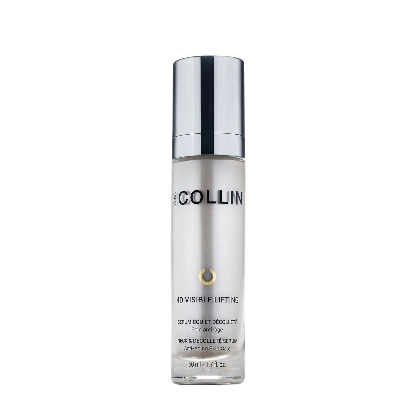 4D Visible Lifting Serum by Collin, designed to improve neck and décolleté skin firmness and reduce wrinkles.