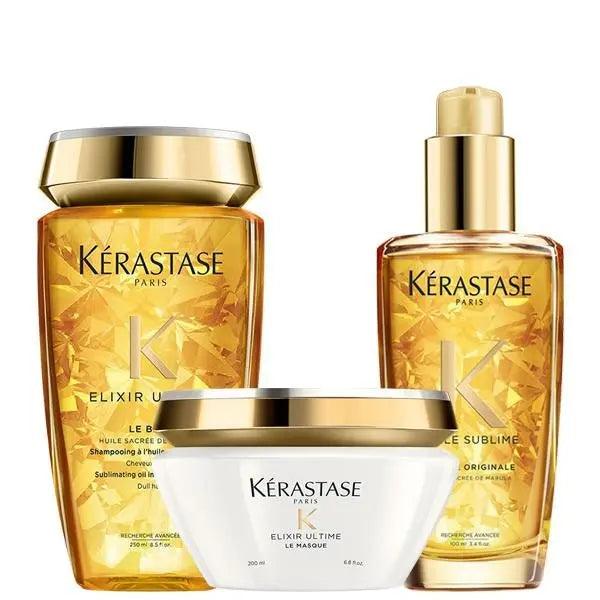 ELIXIR ULTIME DEEP TREATMENT HAIR CARE SET Kerastase Boutique Deauville