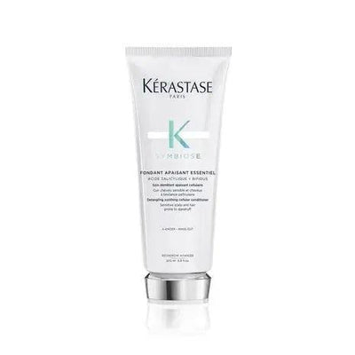 Kérastase Symbiose Fondant Apaisant Essentiel hair conditioner for soothing and hydrating sensitive scalps.
