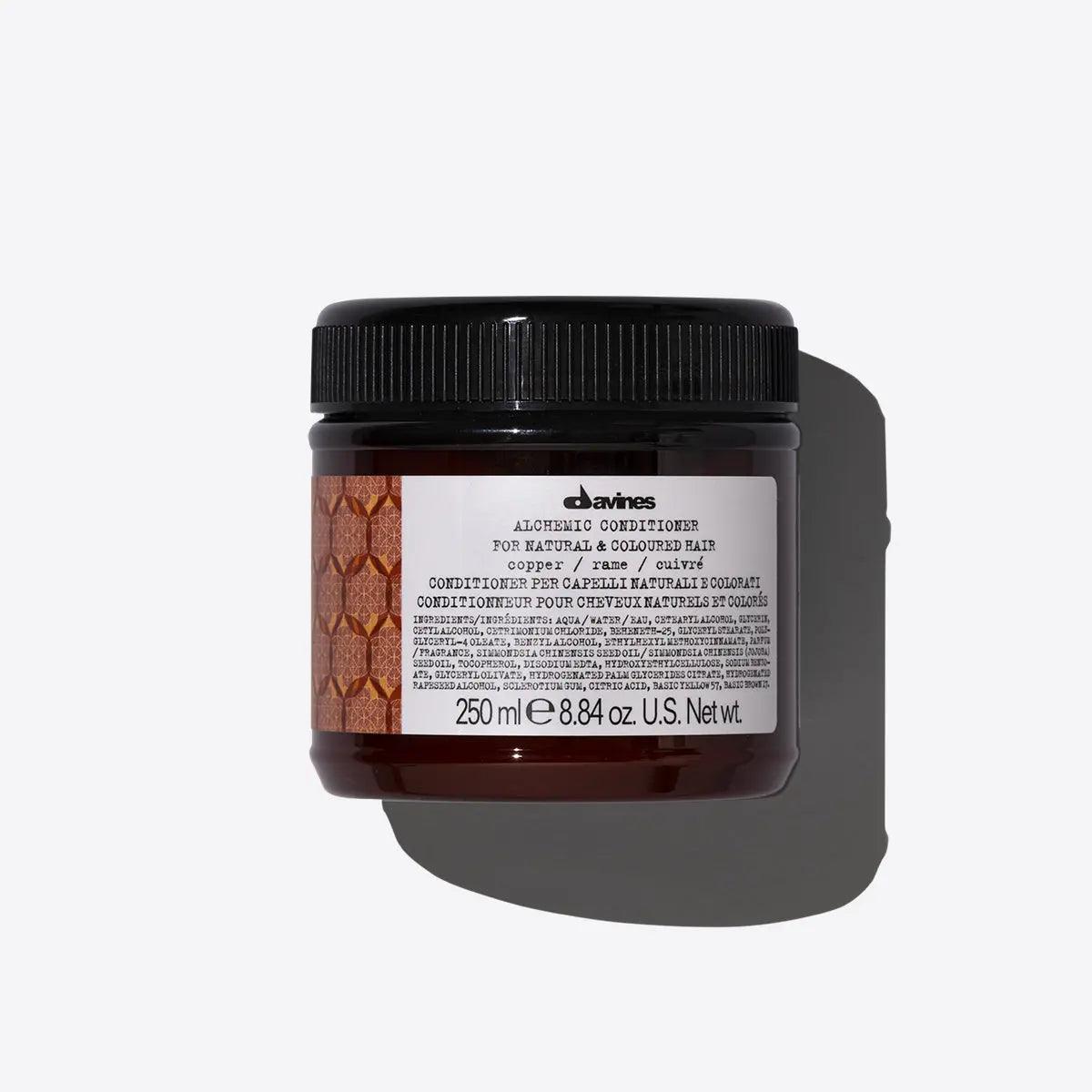 "Davines Alchemic Conditioner for natural and colored hair in copper, 250 ml"