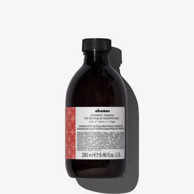 Alchemic Shampoo Red bottle, 280ml, designed to enhance and illuminate cool red hair tones.