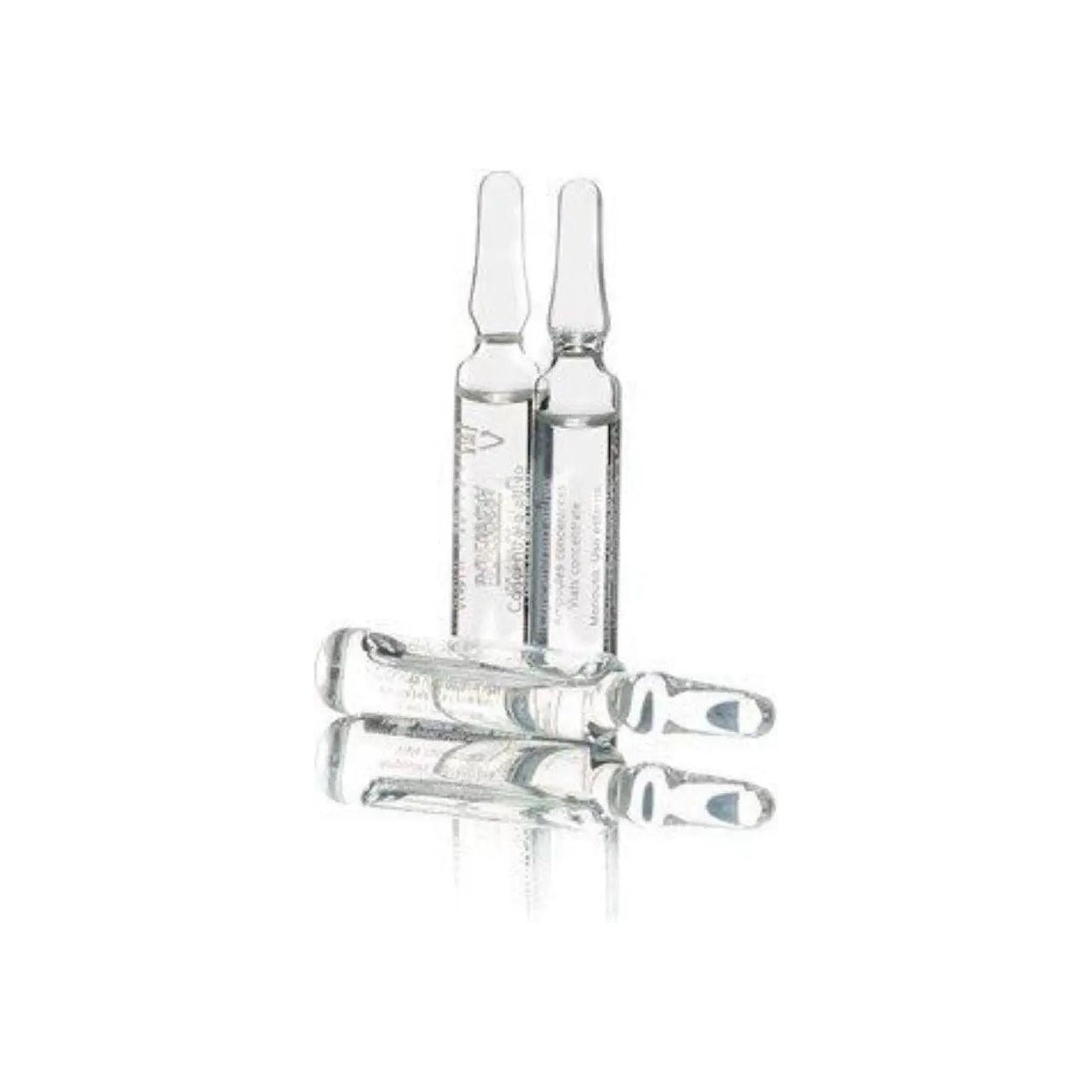 Ampoules Concentré Visage Emozioni Plus for deep hydration, includes 10 x 2 ml vials for skincare boosts.