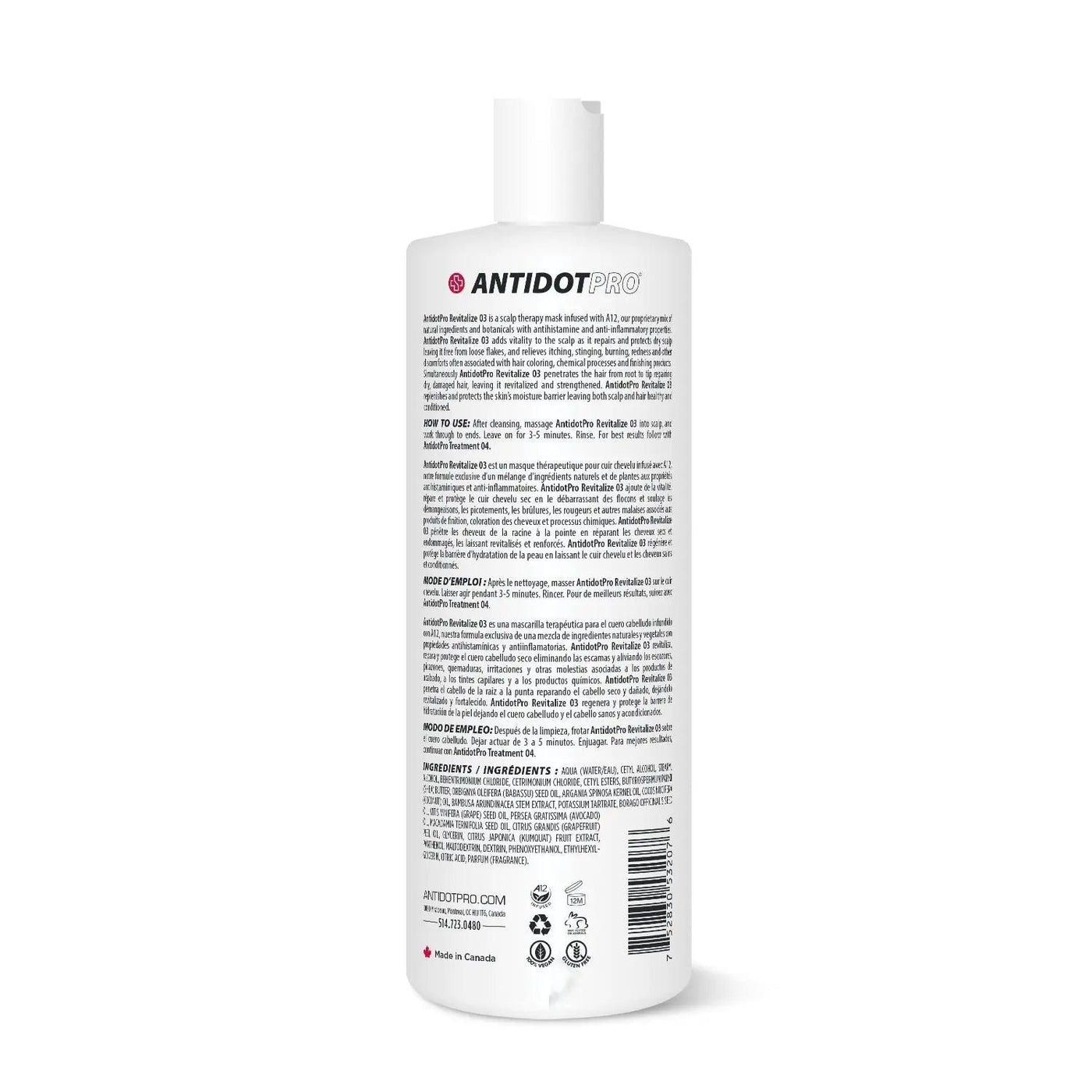 AntidotPro 03 Revitalize - 1000ML Antidotpro Boutique Deauville