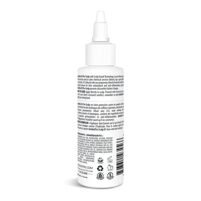 AntidotPro 05 Pre-Scalp 120ML bottle showing ingredient list and application instructions for scalp protection.