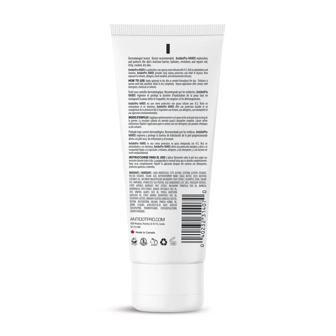 AntidotPro Hands - 100ML Antidotpro Boutique Deauville