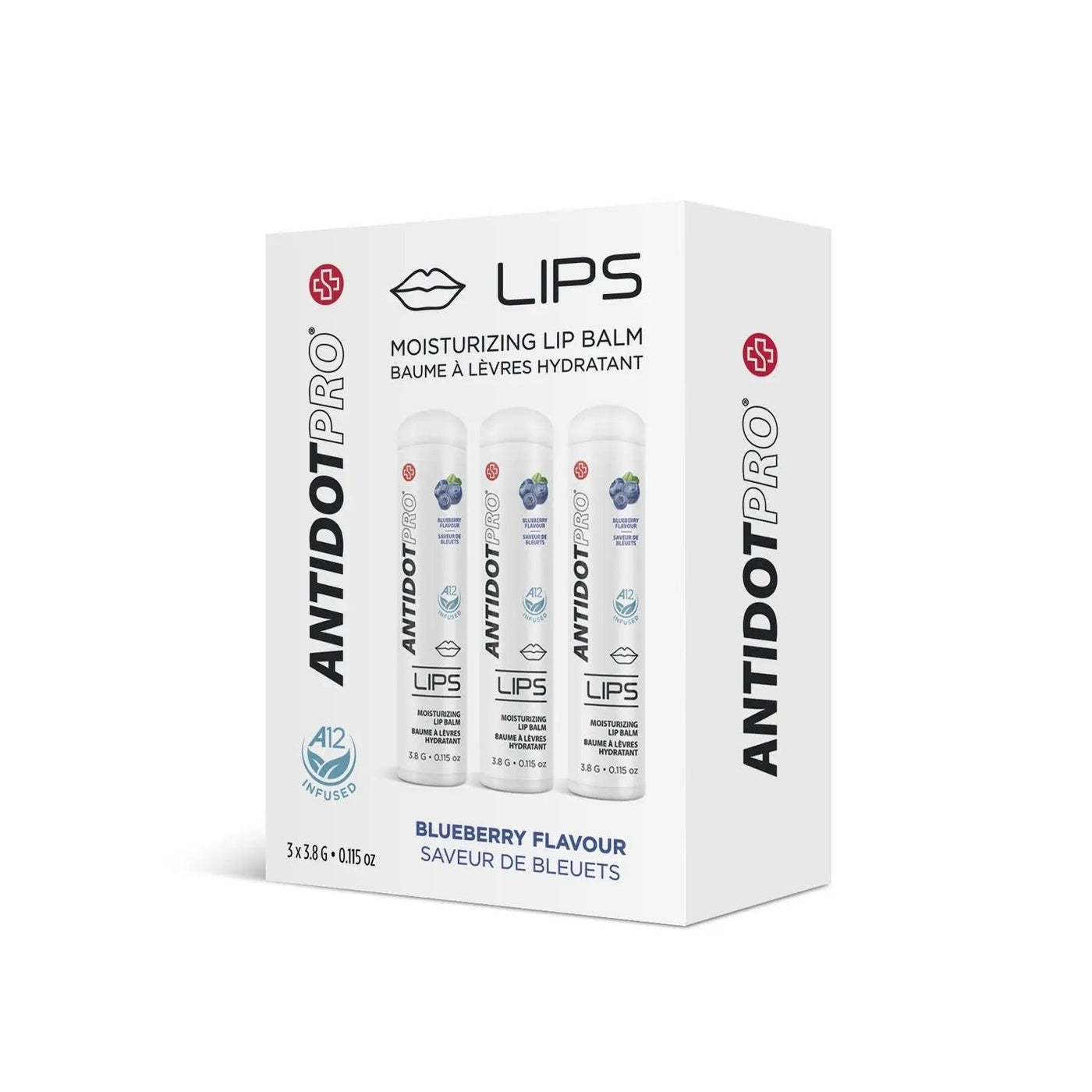 AntidotPro Lips (Blueberry) - 3 x 3.8G Antidotpro Boutique Deauville