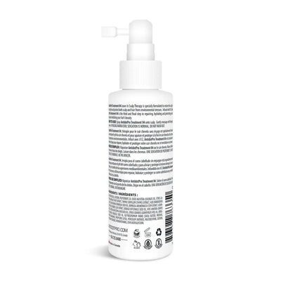 AntidotPro Scalp Treatment Kit bottle showing detailed product information and usage directions on the back label.