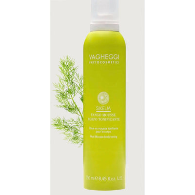 Boue En Mousse Tonifiante Sikelia by Vagheggi, a body treatment with dill extract, almond oil, and shea butter.