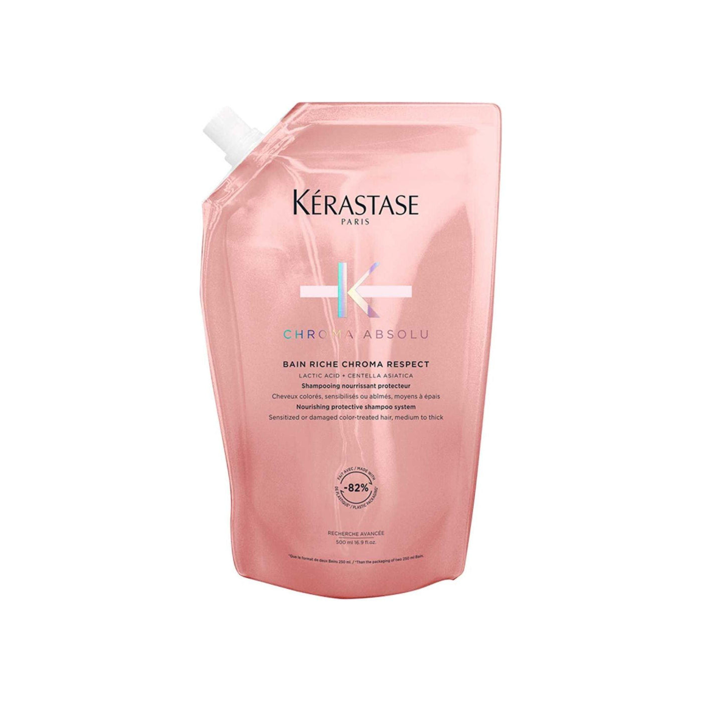 Chroma Absolu Bain Riche Chroma Respect Shampoo Refill Pouch Kerastase Boutique Deauville