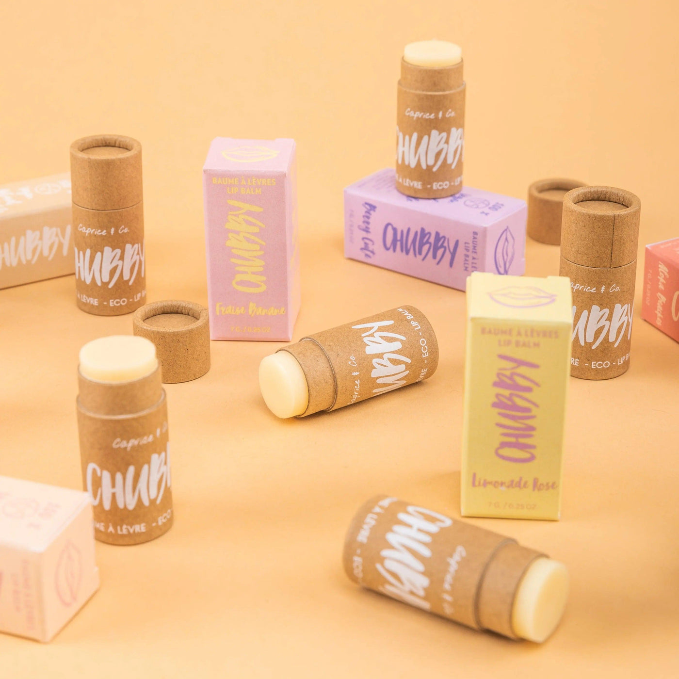 COMPOSTABLE VEGAN LIP BALM Caprice & Co Boutique Deauville