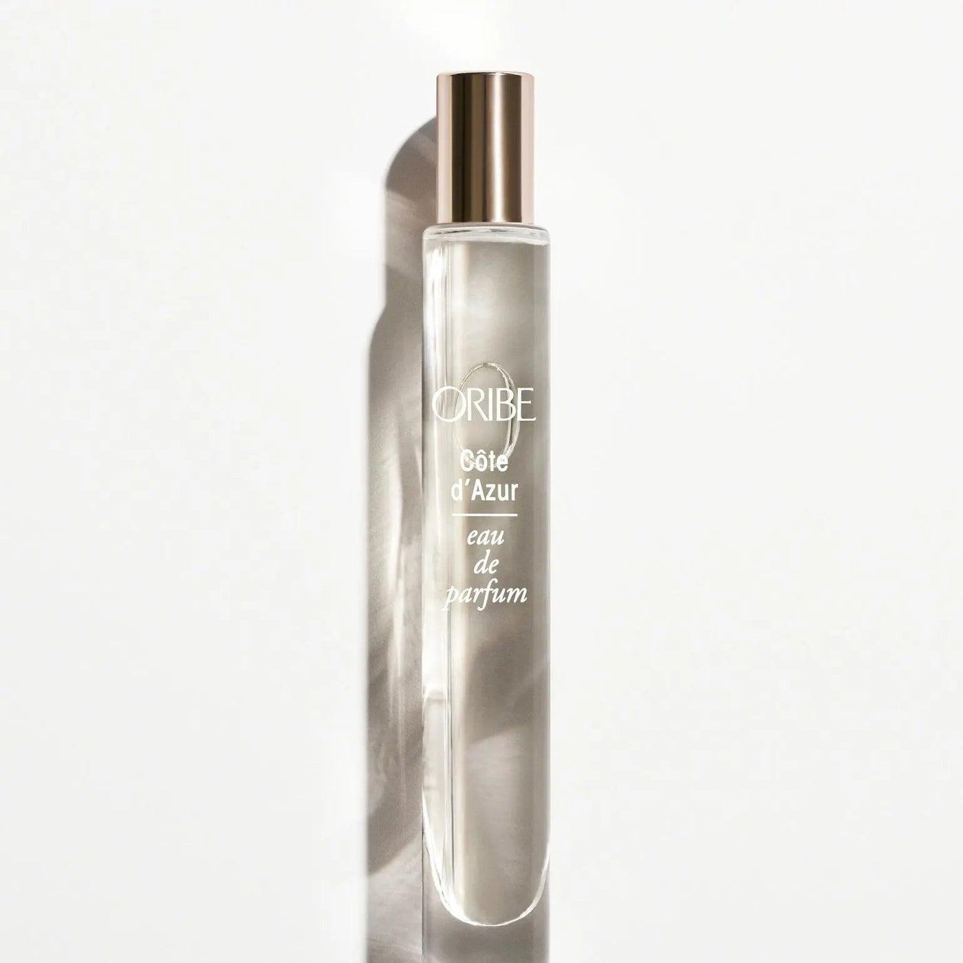 Côte d’Azur Eau de Parfum bottle by Oribe, showcasing luxury fragrance with sun-drenched notes.