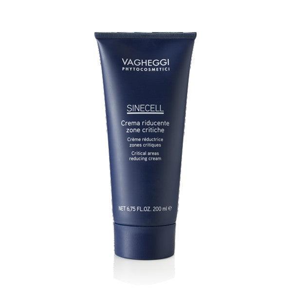 Sinecell slimming cream for reducing localized cellulite in critical body areas, 200 ml tube.