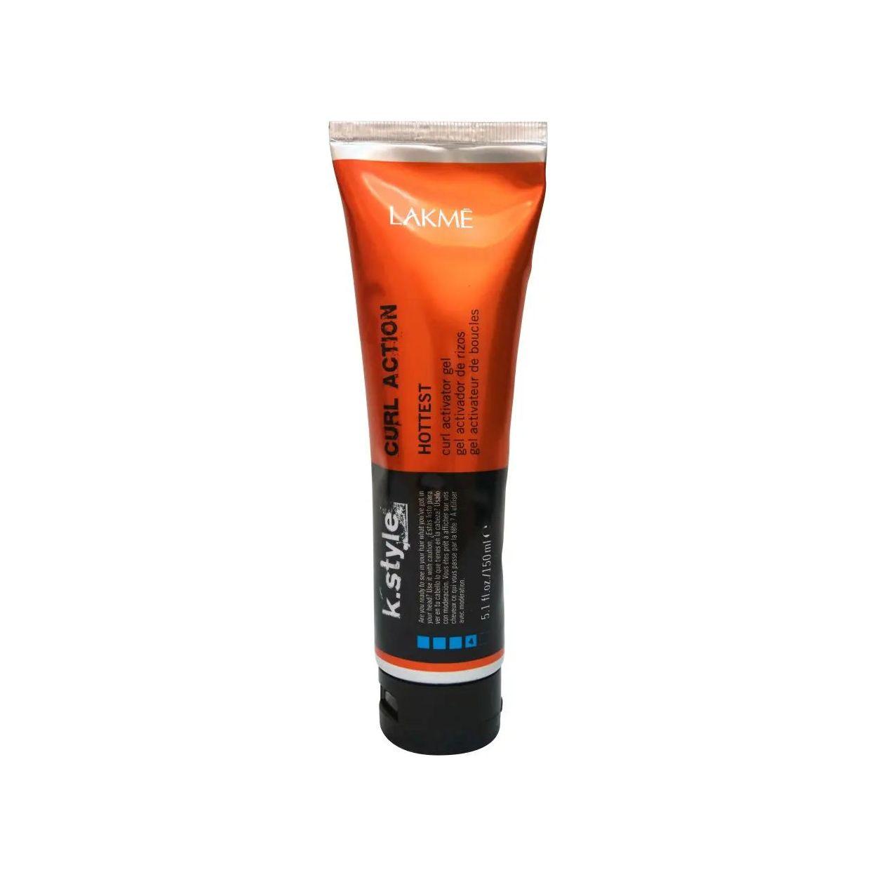 Curl Action Gel with sweet blackberry fragrance for defined, moisturized curls and long-lasting hold.